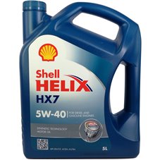 Shell Helix HX7 5W-40/ 5 Liter