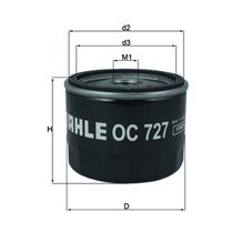 Oljefilter Mahle