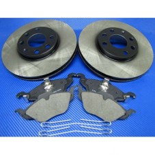 Bromssats Fram (256mm) OPEL...