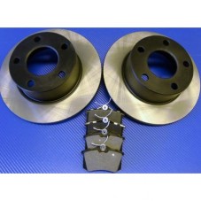 Bromssats Bak (245mm) SKODA...