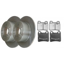 Bromssats Bak SAAB 900 II,...