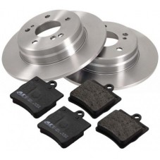 Bromssats Bak Mercedes 278 mm