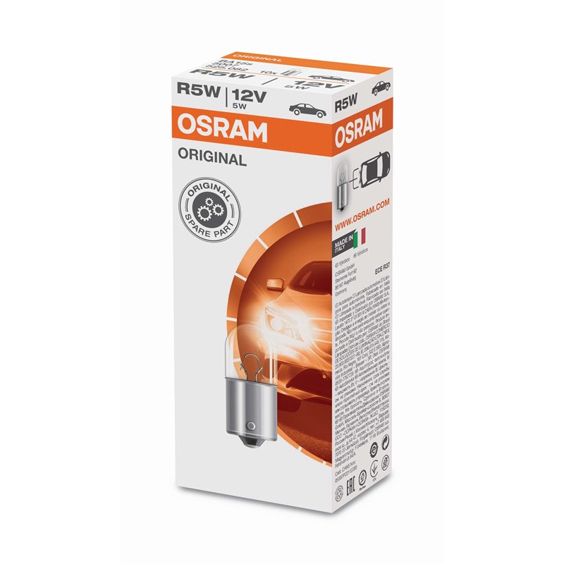 R5W Osram GlÃ¶dlampa 10-Pack
