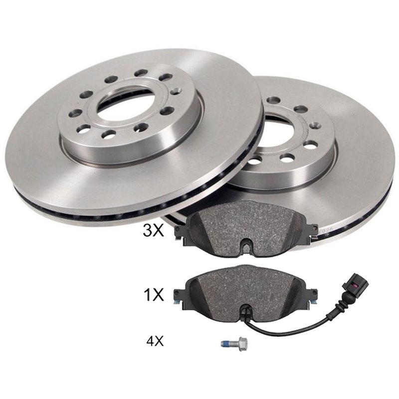 Bromssats Fram (288 mm) VAG Bromssats Fram (288 mm) VAG