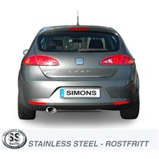 Sportsystem SEAT Leon II 2.0TFSi 06- (Ã¤ven Cupra)