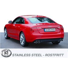 Sportsystem AUDI A4 (B8)/A5 1.8T/2.0T Duplex Dubbla