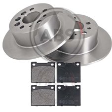 Bromssats Bak VOLVO 240/245/260