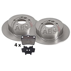 Bromssats Bak RAV4 II 01-06