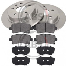 Bromssats Bak (292mm) OPEL...