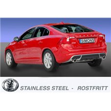 Sportsystem VOLVO S60/V60 10- (Rak rÃ¶rdragning med)