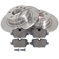 Bromssats bak (296 mm) BMW