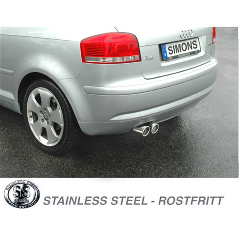Sportsystem AUDI A3 (8P) 2WD 