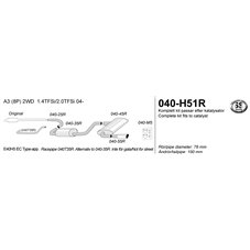 Sportsystem AUDI A3 (8P) 2WD 