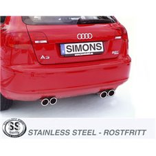 Sportsystem AUDI A3 (8PA) 2WD Sportback 1.4TFSi/2.0TFSi 04-