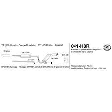 Sportsystem AUDI TT (8N) Quattro