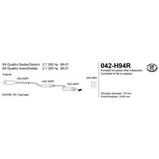 Sportsystem AUDI S4 98-01