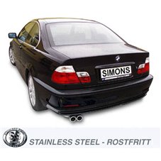 Sportsystem BMW E46 320i/323i/328i (2x70)