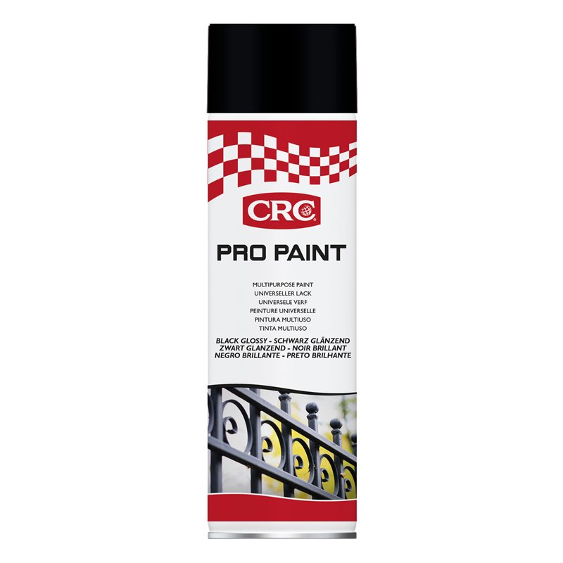 SprayfÃ¤rg Blank Svart 500ML