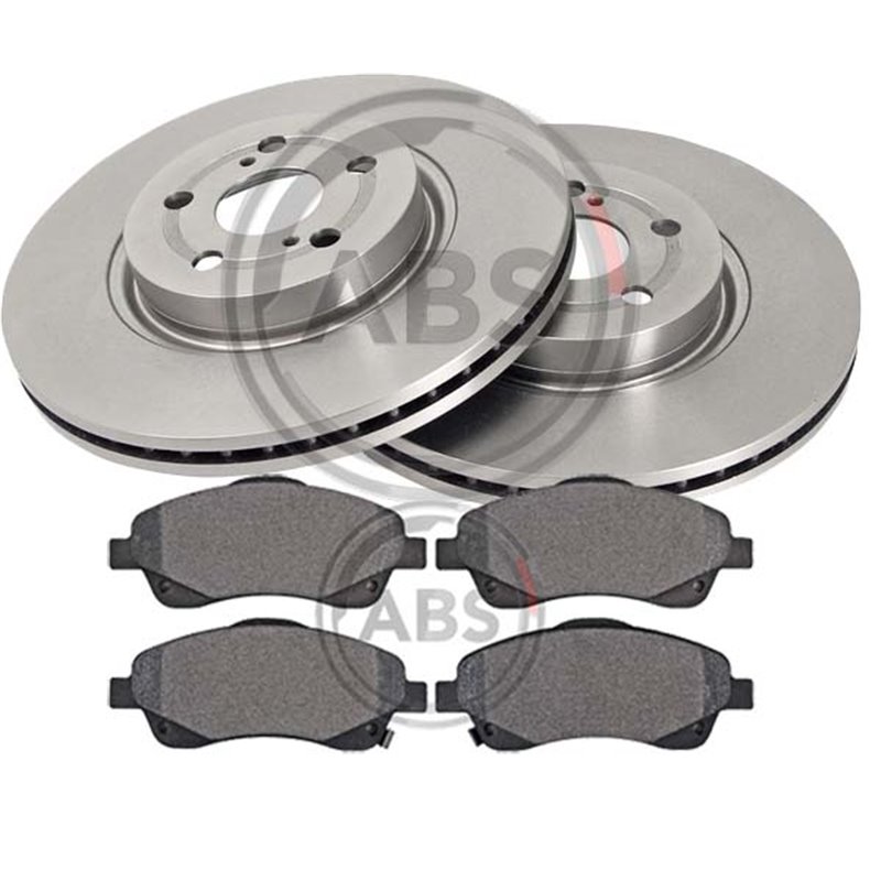 Bromssats Fram 295mm Avensis II 03-09/Corolla Verso