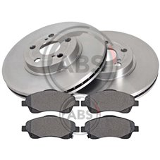 Bromssats Fram 277mm Avensis II 03-09