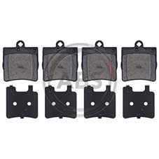 Bromssats Bak Mercedes 278 mm