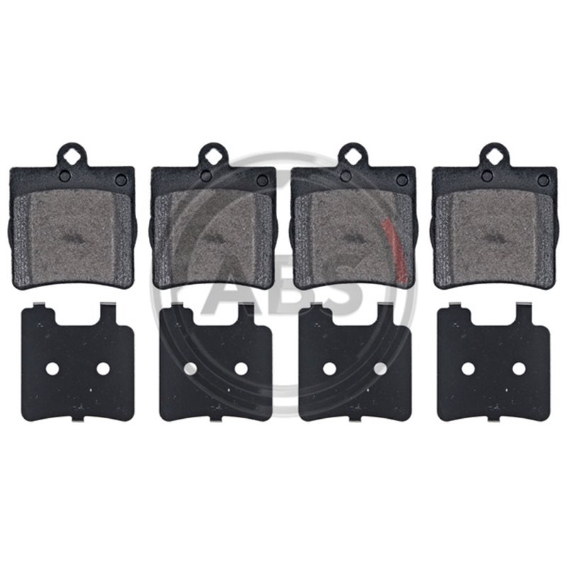 Bromssats Bak Mercedes 278 mm