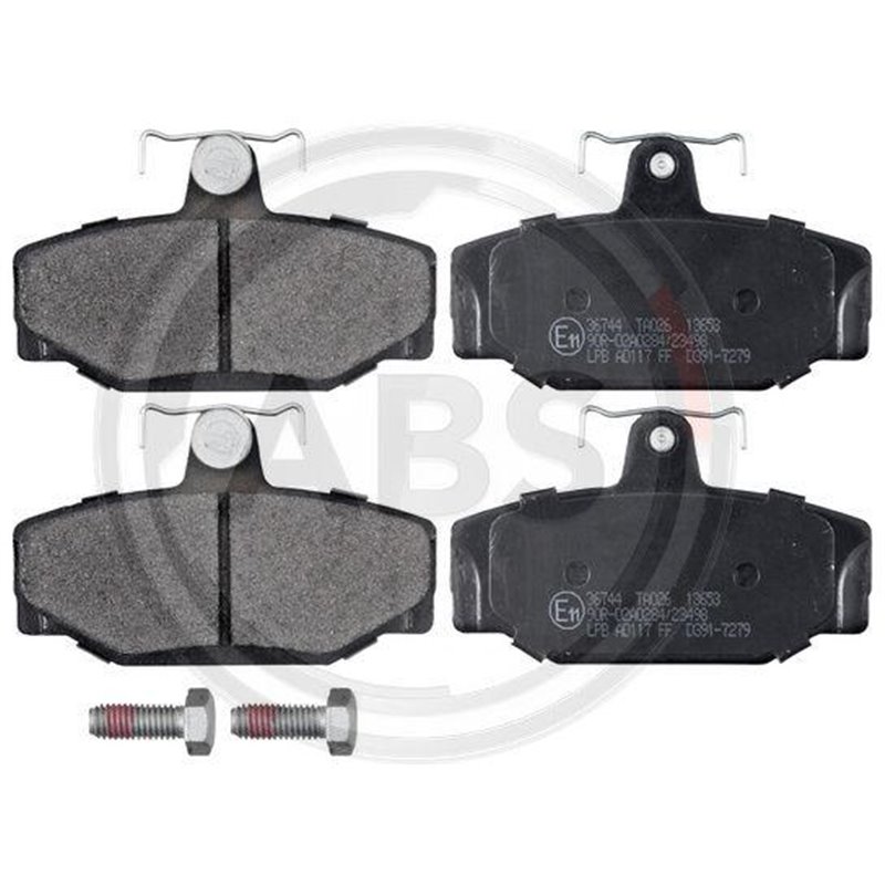 Bromsbelägg Bak VOLVO AWD S70/V70/XC70 97-00