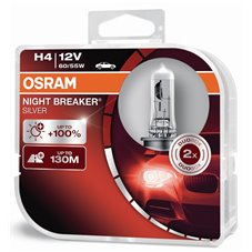 H4 Osram Night Breaker Silver 2-p