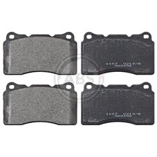 Bromsbelägg Fram VOLVO S60/V70 II 2.5R