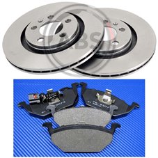 Bromssats Fram VW Bora/Fox/Golf IV/Polo IV+V (280mm)