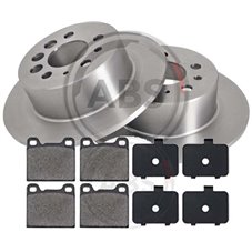 Bromssats Bak VOLVO 240/740/940