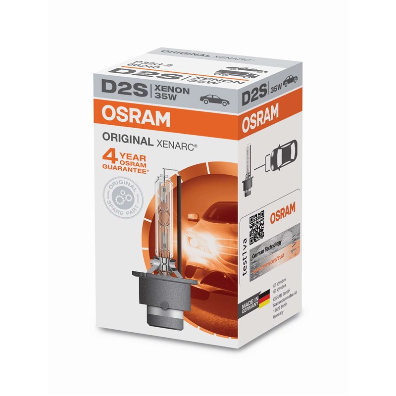 D2S 35W Osram XENARC 4 Års Garanti
