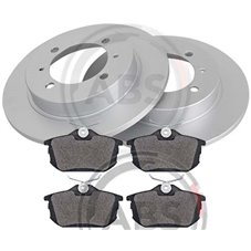 Bromssats Bak VOLVO S40/V40