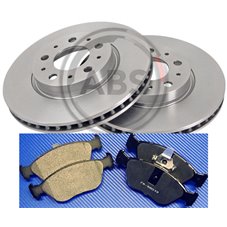 Bromssats Fram 15"(280mm) VOLVO 850/C70/S70/V70/XC70