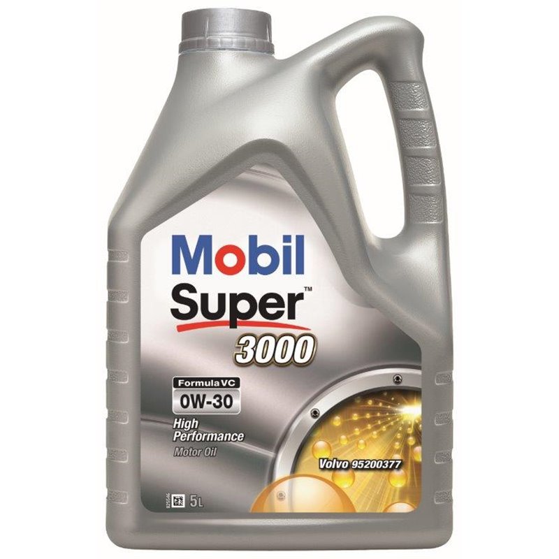 Mobil Super 3000 Formula VC 0W-30 5 Liter (Volvo)