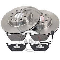 Bromssats Fram (280mm) AUDI A3 (8P)