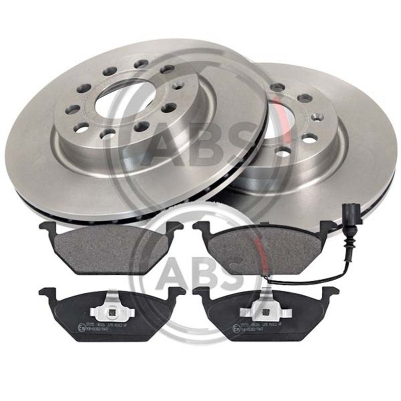 Bromssats Fram (280mm) SKODA Octavia II/Yeti