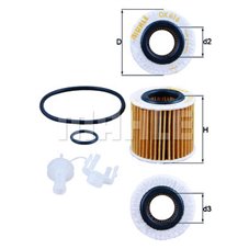 Oljefilter Mahle