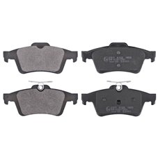 Belägg Bak VOLVO C30/C70 II/S40 II/V40 II/V50
