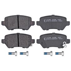 Bromsbelägg Bak  Astra G/Astra H/Meriva/Zafira Bromsbelägg Bak  Astra G/Astra H/Meriva/Zafira