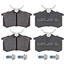 Belägg Bak VW Beetle/Bora/Caddy III/Eos/Golf/Passat/Polo V/Scirocco III