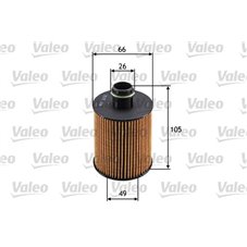 Oljefilter Valeo 1.9TTiD