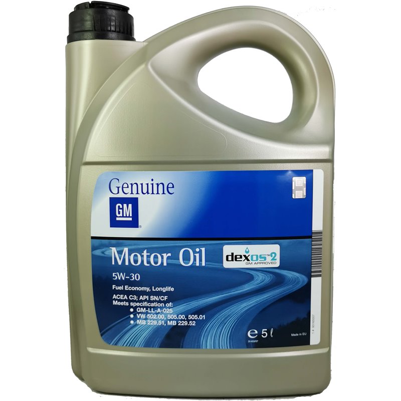 GM 5w-30 Dexos 2/ 5 Liter