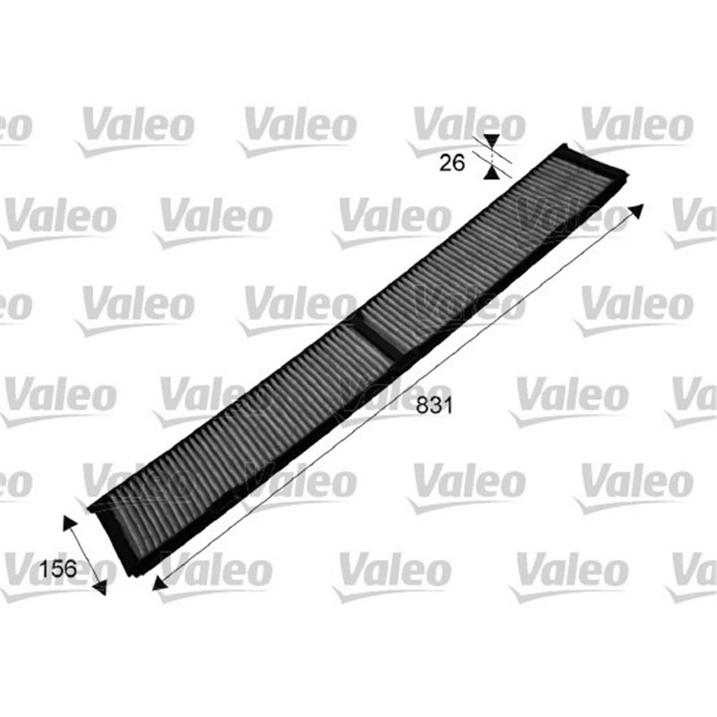 Kupéfilter Kol Valeo Kupéfilter Kol Valeo
