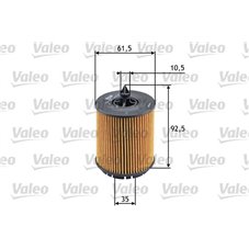 Oljefilter Valeo 1.8T/2.0T