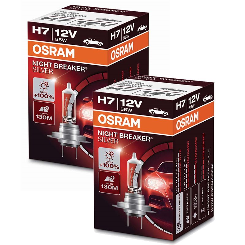 H7 Osram Night Breaker Silver 2-p