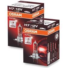 H7 Super +30%  Osram Halogen 2-Pack
