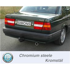 Sportsystem 2,5" Volvo 740/760 Turbo (ej cat)