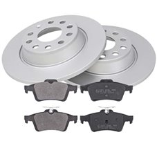 Bromssats Bak (282mm) AUDI A3 (8P)/Q3