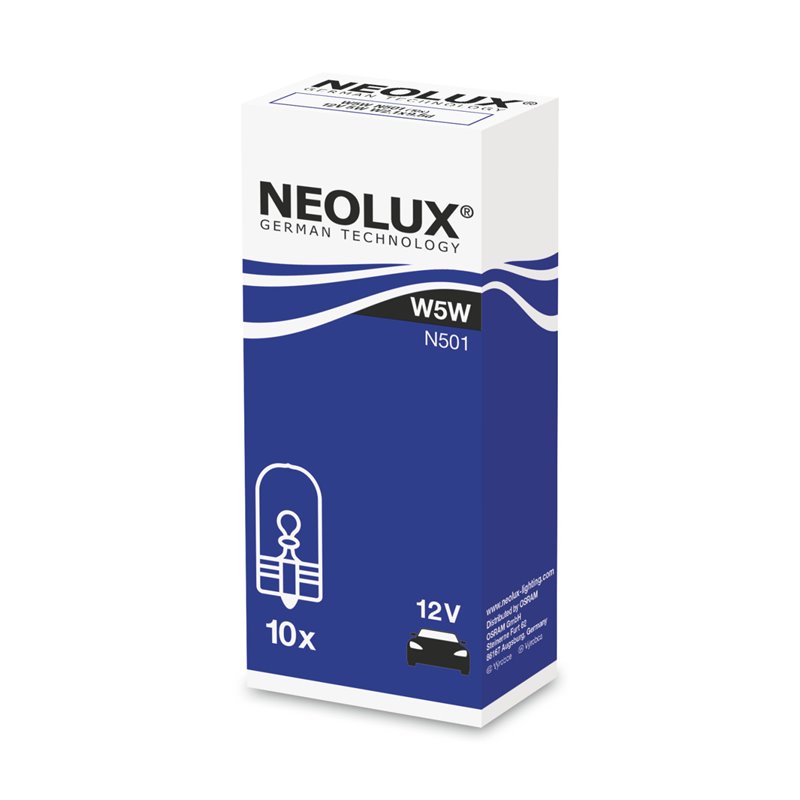 W5W Neolux Glödlampa 10-Pack